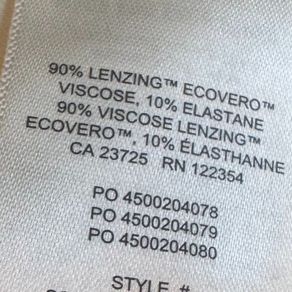 Wilfred Aritzia New Saturn Mini Dress Sleeveless Light Birch Cream Wrap XL NWT - Picture 9 of 11